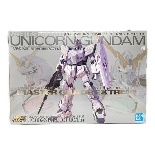 BANDAI (バンダイ) 1/100 MGEX RX-0 ユニコーンガンダム Ver.Ka プレミアム ユニコーンモード ボックス ガンプラ