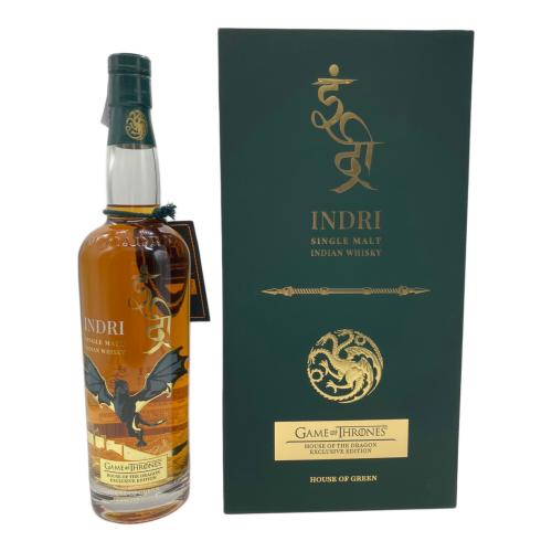 INDRI HOUSE OF GREEN インディアンウィスキー 750ml
