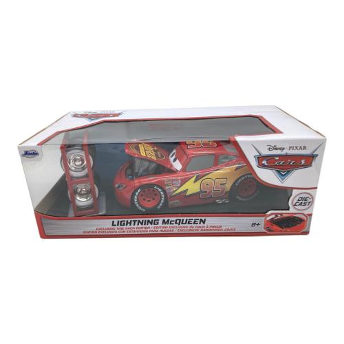 JADA TOYS カーズ ライトニング マックイーン タイヤラック付き ディズニー ピクサー Cars Lightning McQueen PIXER