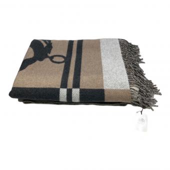 HERMES (エルメス) ブランケット 約136×180cm