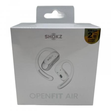SHOKZ (ショックス) ワイヤレスイヤホン T511 OpenFit Air ホワイト