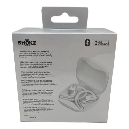SHOKZ (ショックス) ワイヤレスイヤホン T511 OpenFit Air ホワイト