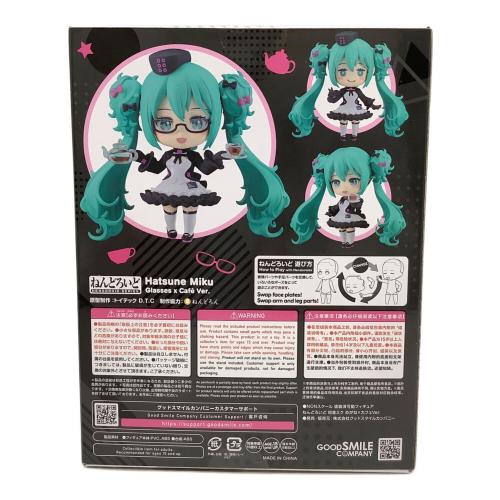 初音ミク めがね×カフェVER.  A賞 フィギュア ねんどろいど