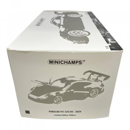 MINICHAMPS (ミニチャンプス) PORSCHE911 GT3 RS 2024 モデルカー 1/18