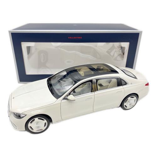 NOREV (ノレブ) メルセデス マイバッハ S 680 4MATIC 2021 メタリックダイヤモンドホワイト モデルカー 1/18 ダイキャスト製