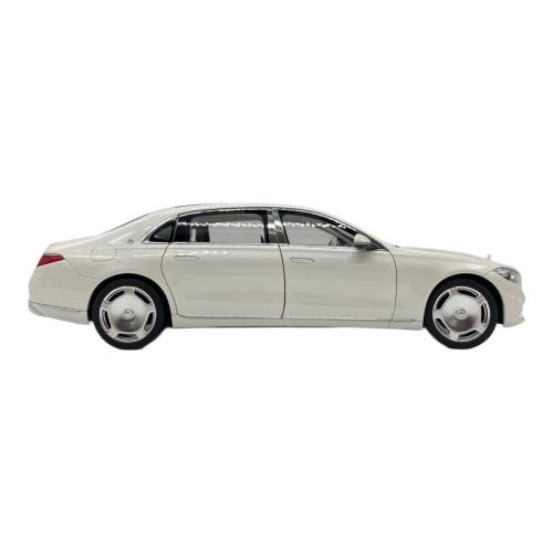 NOREV (ノレブ) メルセデス マイバッハ S 680 4MATIC 2021 メタリックダイヤモンドホワイト モデルカー 1/18 ダイキャスト製
