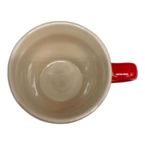 LE CREUSET (ルクルーゼ) カプチーノ カップ&ソーサー チェリーレッド / 200ml