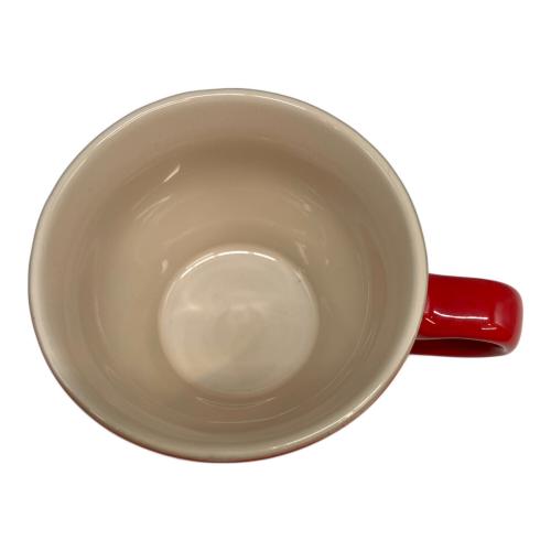 LE CREUSET (ルクルーゼ) カプチーノ カップ&ソーサー チェリーレッド / 200ml