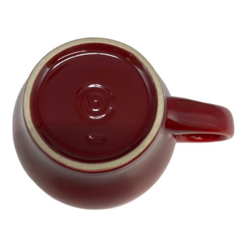 LE CREUSET (ルクルーゼ) カプチーノ カップ&ソーサー チェリーレッド / 200ml