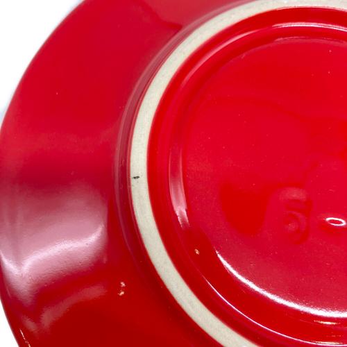 LE CREUSET (ルクルーゼ) カプチーノ カップ&ソーサー チェリーレッド / 200ml