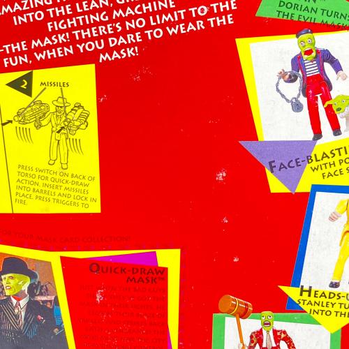 THE MASK (マスク) QUIQ DRAW MASK フィギュア kenner