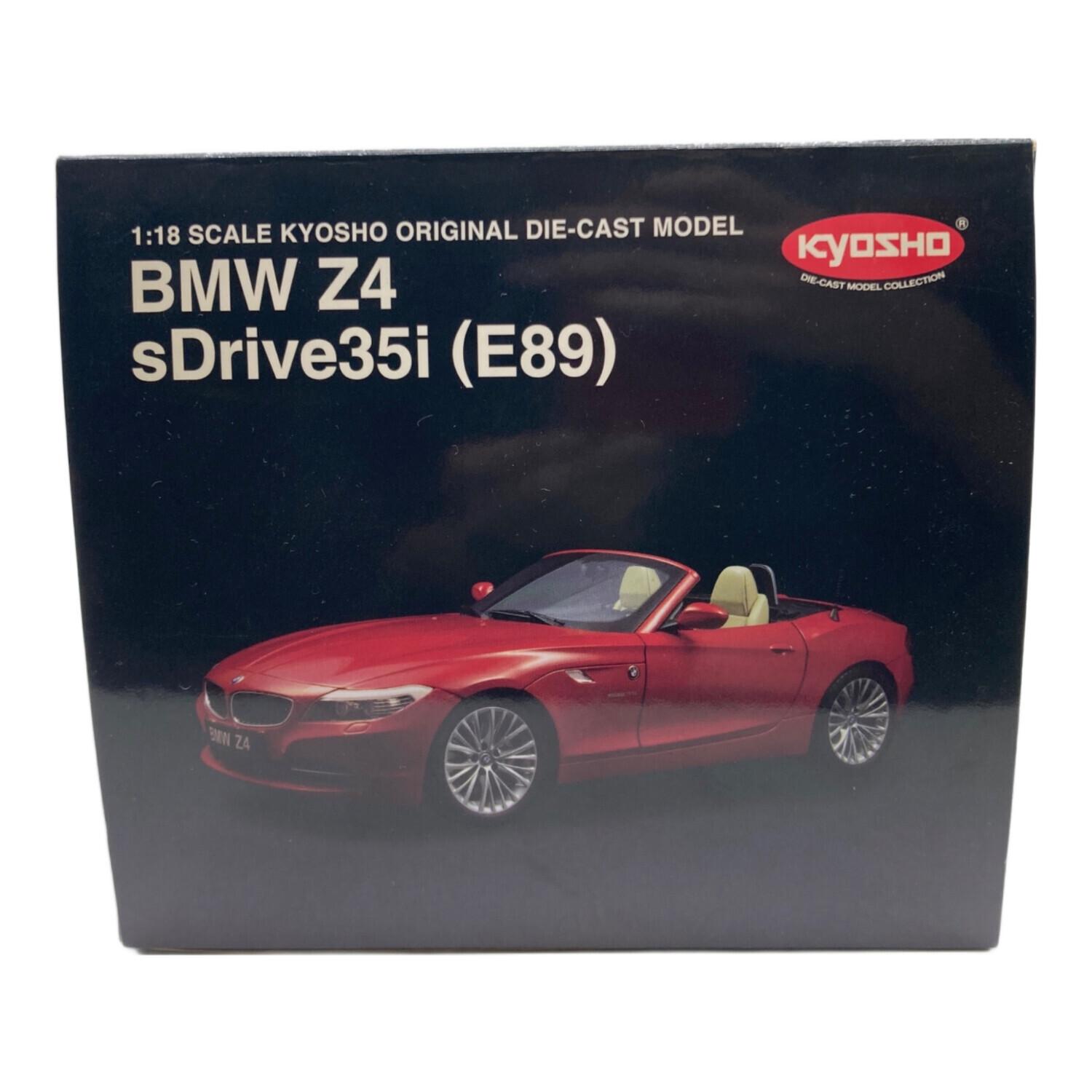 京商 (キョウショウ) 1/18 BMW z4 sDrive35i (E89) モデルカー