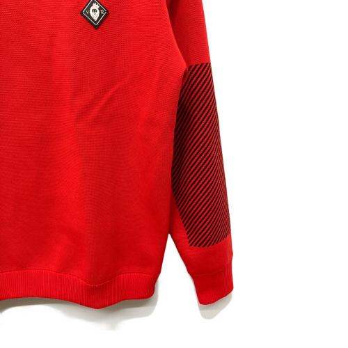 V12 (ヴィトゥエルブ) ゴルフウェア(トップス) V122310-KN03 メンズ SIZE L レッド