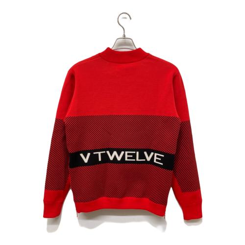V12 (ヴィトゥエルブ) ゴルフウェア(トップス) V122310-KN03 メンズ SIZE L レッド