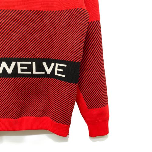 V12 (ヴィトゥエルブ) ゴルフウェア(トップス) V122310-KN03 メンズ SIZE L レッド