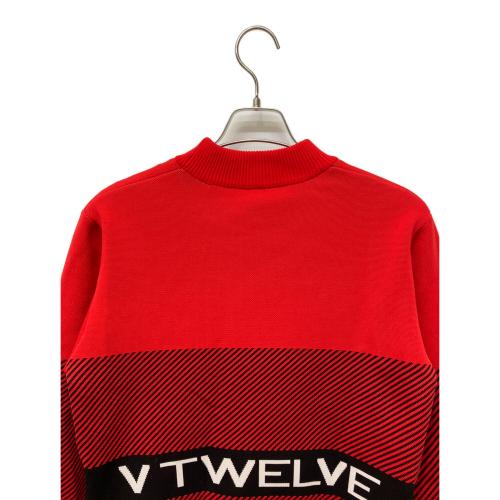 V12 (ヴィトゥエルブ) ゴルフウェア(トップス) V122310-KN03 メンズ SIZE L レッド