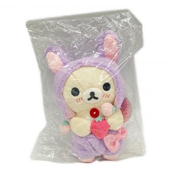 リラックマ コリラックマ(ムラサキ色うさぎ) コリラックマのみんないちごになぁれテーマ ヌイグルミ タグ付 @