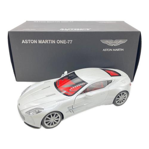 AUTOart (オートアート) 1/18 アストンマーチン ONE-77 （ホワイト） モデルカー シグネチャーシリーズ
