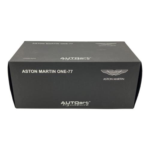 AUTOart (オートアート) 1/18 アストンマーチン ONE-77 （ホワイト） モデルカー シグネチャーシリーズ