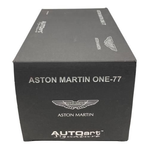 AUTOart (オートアート) 1/18 アストンマーチン ONE-77 （ホワイト） モデルカー シグネチャーシリーズ