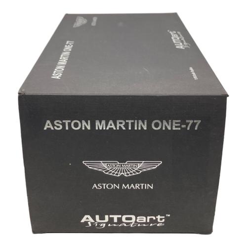 AUTOart (オートアート) 1/18 アストンマーチン ONE-77 （ホワイト） モデルカー シグネチャーシリーズ