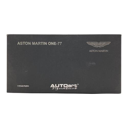 AUTOart (オートアート) 1/18 アストンマーチン ONE-77 （ホワイト） モデルカー シグネチャーシリーズ