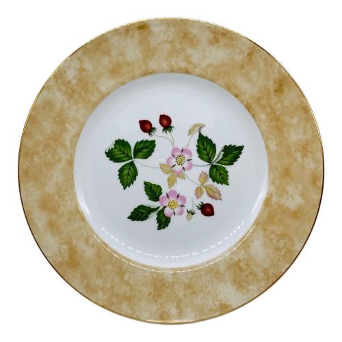 Wedgwood (ウェッジウッド) フルリムプレート 約20cm ワイルドストロベリー