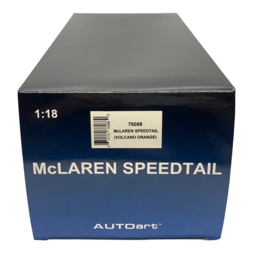 AUTOart (オートアート) 1/18 マクラーレン スピードテール メタリック・オレンジ モデルカー
