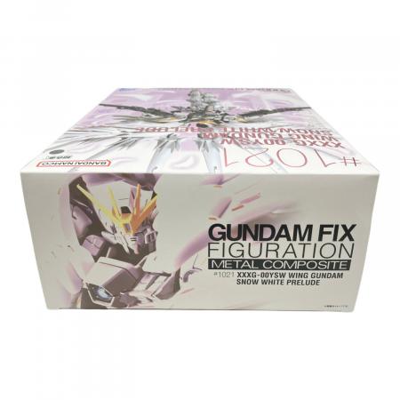 未開封　GUNDAM FIX FIGURATION スノーホワイト プレリュード GUNDAM FIX FIGURATION METAL COMPOSITE ウイングガンダムスノー