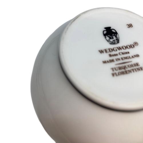 Wedgwood (ウェッジウッド) クリーマー フロレンティーン・ターコイズ