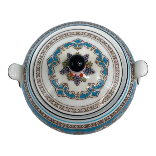 Wedgwood (ウェッジウッド) シュガーポット フロレンティーン・ターコイズ