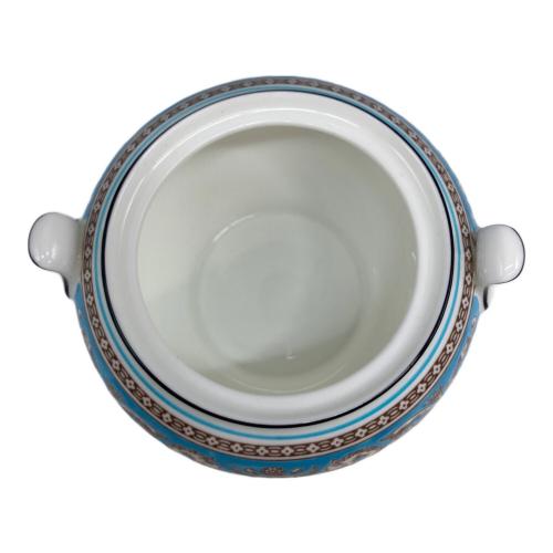 Wedgwood (ウェッジウッド) シュガーポット フロレンティーン・ターコイズ