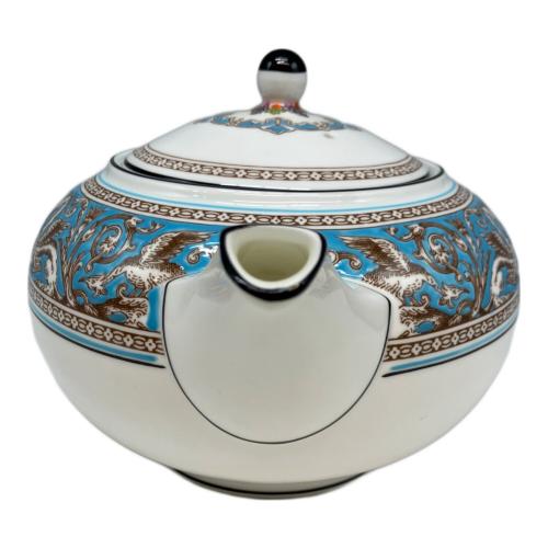 Wedgwood (ウェッジウッド) ティーポット フロレンティーン・ターコイズ