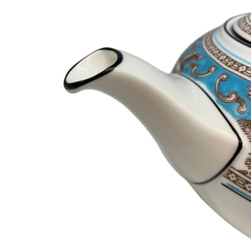 Wedgwood (ウェッジウッド) ティーポット フロレンティーン・ターコイズ