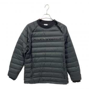 MARK&LONA (マークアンドロナ) ダウンジャケット ゴルフウェア(トップス) MLM-2D-AC08 メンズ SIZE 48 ブラック