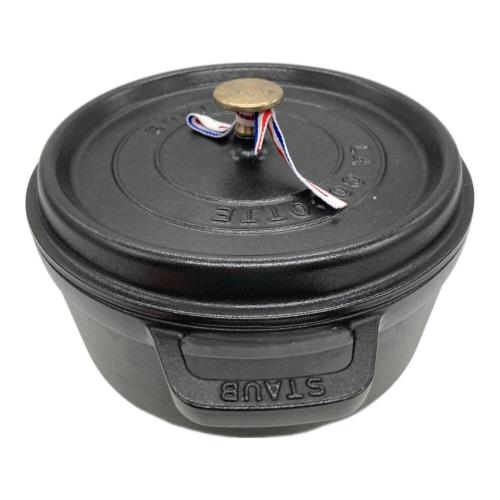 Staub (ストウブ) ココットラウンド 24cm ブラック