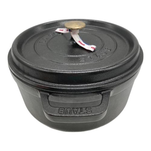 Staub (ストウブ) ココットラウンド 24cm ブラック
