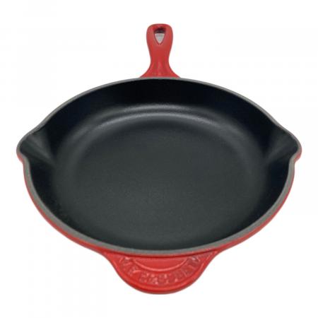 LE CREUSET (ルクルーゼ) スキレットフライパン 約20cm レッド