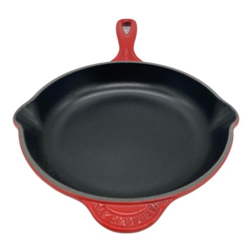 LE CREUSET (ルクルーゼ) スキレットフライパン 約20cm レッド