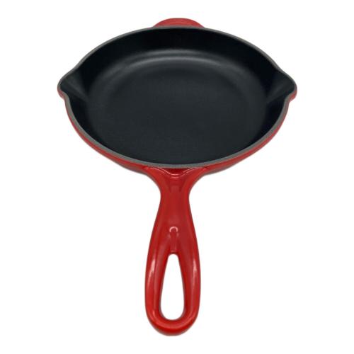 LE CREUSET (ルクルーゼ) スキレットフライパン 約20cm レッド