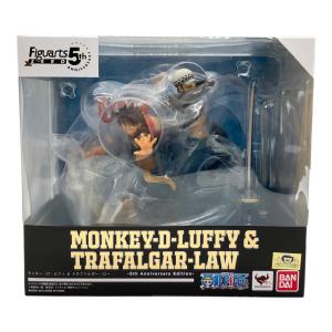 BANDAI (バンダイ) フィギュアーツZERO モンキー・D・ルフィ＆トラファルガー・ロー -5th Anniversary Edition- フィギュア