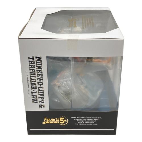 BANDAI (バンダイ) フィギュアーツZERO モンキー・D・ルフィ＆トラファルガー・ロー -5th Anniversary Edition- フィギュア