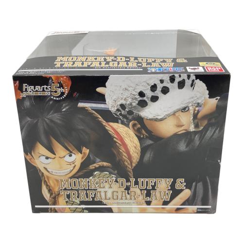 BANDAI (バンダイ) フィギュアーツZERO モンキー・D・ルフィ＆トラファルガー・ロー -5th Anniversary Edition- フィギュア