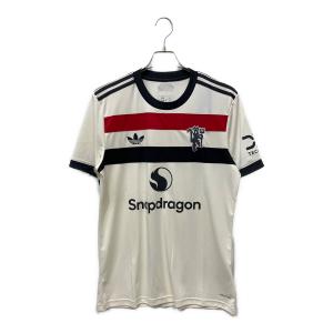 adidas (アディダス) マンチェスター・ユナイテッド 24/25 サードユニフォーム IY7806 メンズ SIZE XL ホワイト