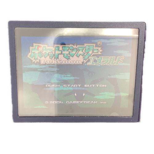 ポケットモンスター エメラルド ゲームボーイアドバンス用ソフト 電池切れ CERO A (全年齢対象)