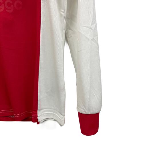 adidas (アディダス) サッカーユニフォーム JF6340 メンズ SIZE L レッド×ホワイト