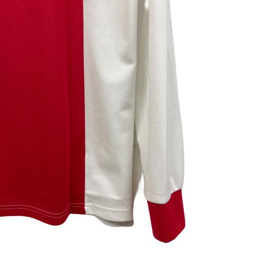 adidas (アディダス) サッカーユニフォーム JF6340 メンズ SIZE L レッド×ホワイト
