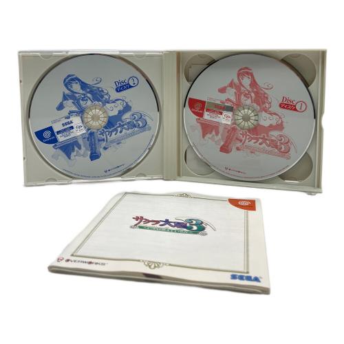 サクラ大戦3～巴里は燃えているか～[初回限定A] ドリームキャスト用ソフト -