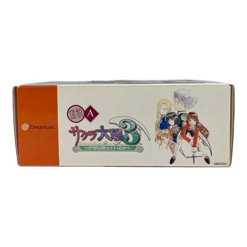 サクラ大戦3～巴里は燃えているか～[初回限定A] ドリームキャスト用ソフト -