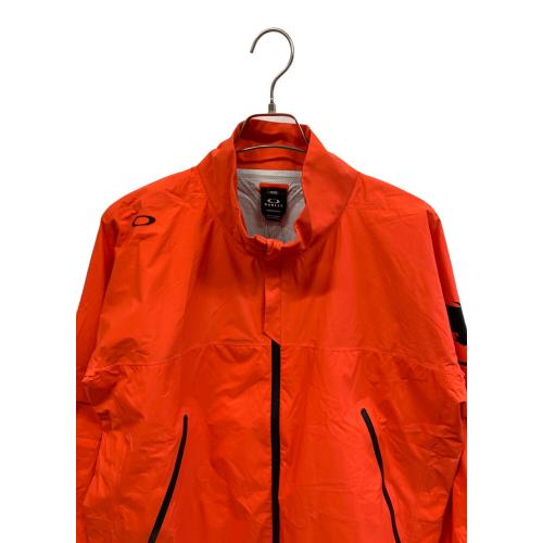 OAKLEY (オークリー) スカル・スタウンチ3Dレインジャケット FOA405128 メンズ SIZE L オレンジ